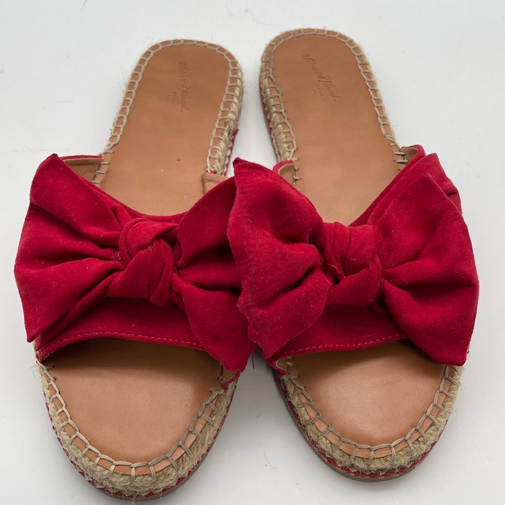 Universal Threads slip Espadrille slides